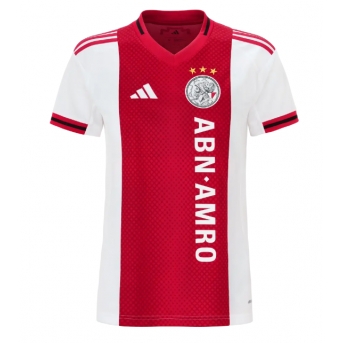 Ajax Maglia Gara Casa Repliche 2025-26 Donna Maniche Corte